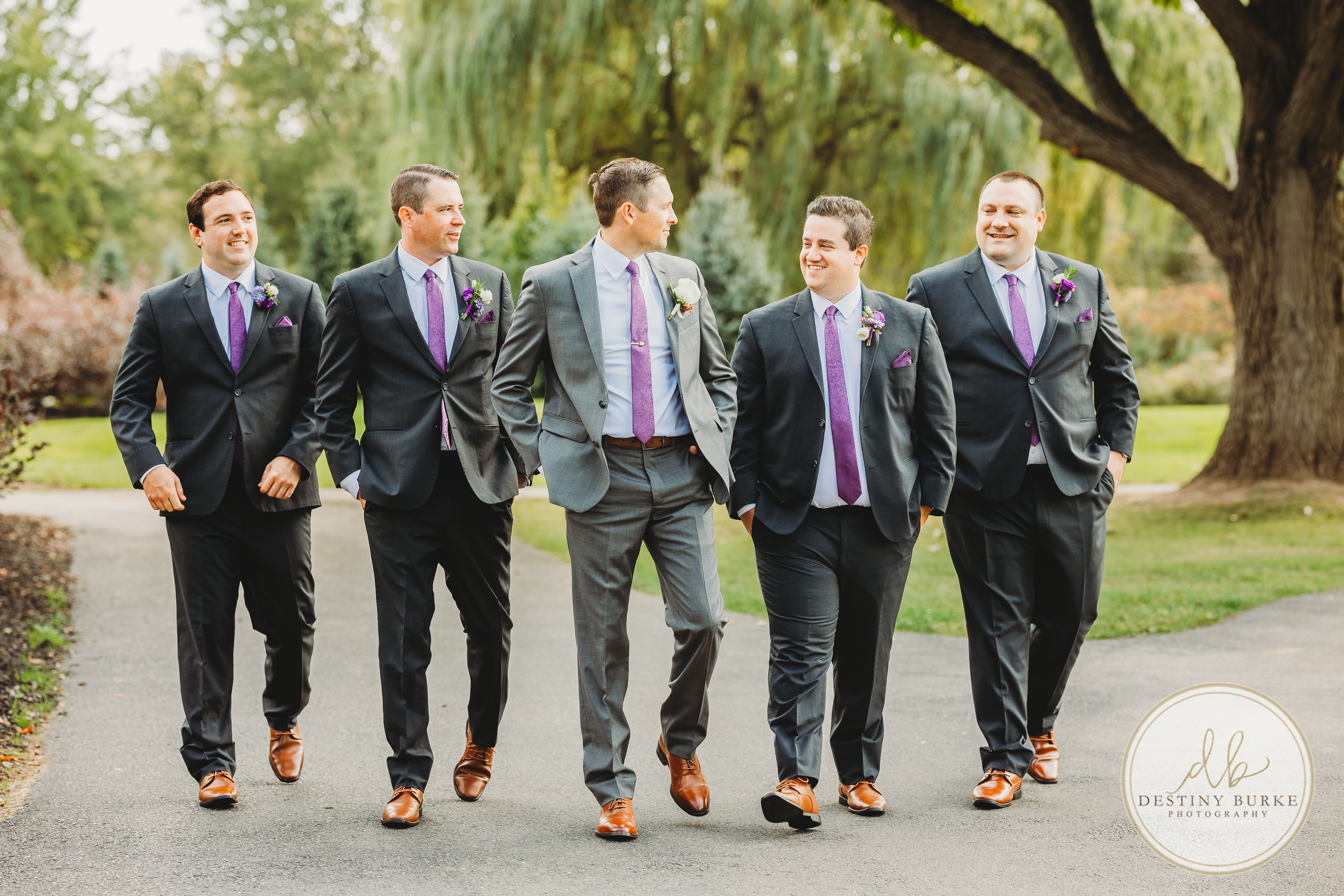 best wedding photographer near rochester ny brockport deerfield country club groomen gray tux