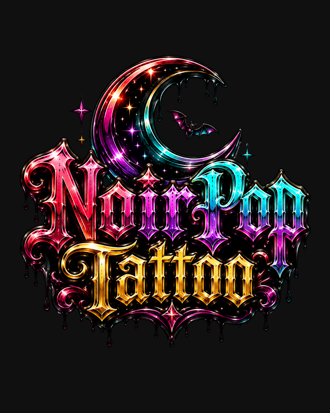 NoirPop Tattoo Logo