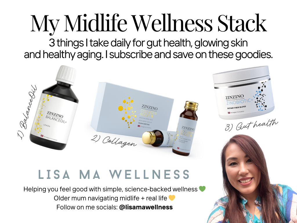 Lisa Ma Wellness Stack - 3 Daily Things for Health and Aging Well