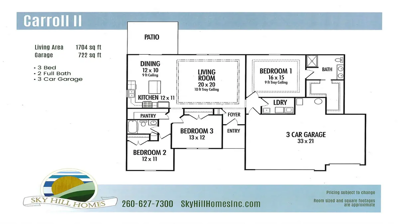 Carroll Home Floor Plan