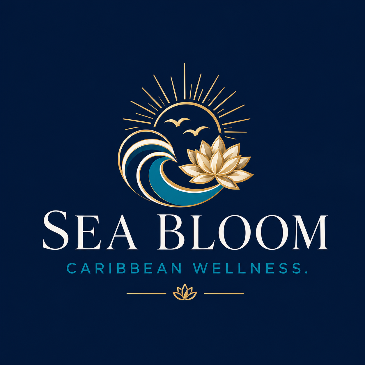 Sea Bloom Caribbean Wellness logo