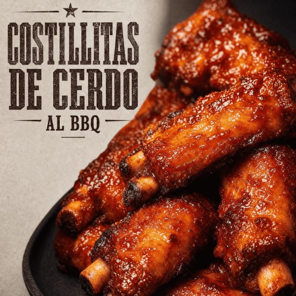 Costillitas Cerdo BBQ